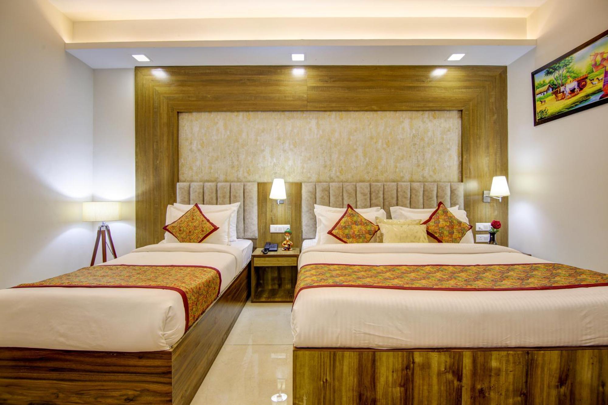Hotel Deluxe Stay Inn - Near Delhi Airport New Delhi Eksteriør billede